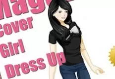 Girl Games, Magazine Cover Girl Dress Up, Games-kids.com