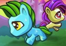 Pony Games, Magic Hidden Crystals, Games-kids.com