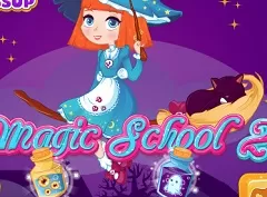 Witch Games, Magic School 2, Games-kids.com