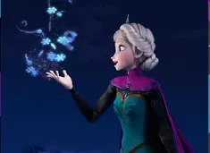 Frozen  Games, Magical Elsa Puzzle, Games-kids.com