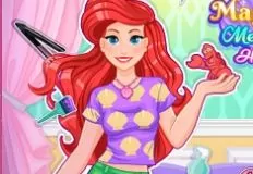 Little Mermaid Games, Magical Mermaid Hairstyle, Games-kids.com