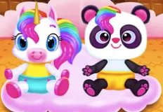 Animal Games, Magical Unicorn Pet Care, Games-kids.com