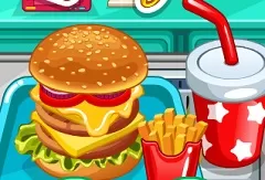 Cooking Games, Make a Burger King, Games-kids.com