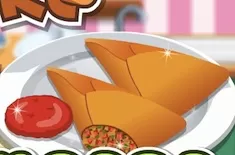 Cooking Games, Make Meat Samosas, Games-kids.com