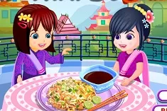 Cooking Games, Make Pad Thai Cooking, Games-kids.com