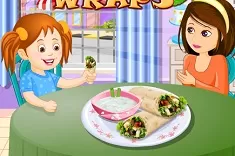 Cooking Games, Make Sandwich Wraps, Games-kids.com