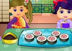 Cooking Games, Make Sushi Rolls, Games-kids.com