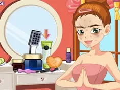 Spa Games, Makeover Facial Yoga Style, Games-kids.com