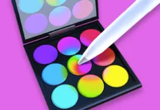 Girl Games, Makeup Kit Color Mix, Games-kids.com