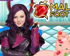 Descendants Games, Mal Foot Doctor, Games-kids.com