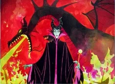 Maleficent Games, Maleficent and Dragon Puzzle, Games-kids.com