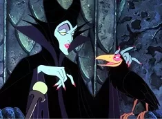 Maleficent Games, Maleficent and the Crow Puzzle, Games-kids.com