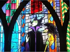 Maleficent Games, Maleficent Stained Glass Puzzle, Games-kids.com