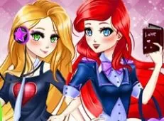 Princess Games, Manga Princesses Back to School, Games-kids.com