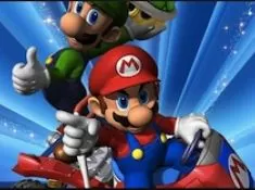Mario Games, Mario and Luigi Driving Jigsaw, Games-kids.com
