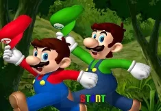 Mario Games, Mario and Luigi Escape 3, Games-kids.com