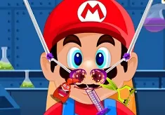 Mario Games, Mario Nose Doctor, Games-kids.com