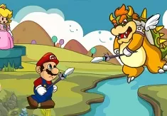 Mario Games, Mario Protect Princess, Games-kids.com