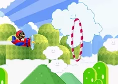 Mario Games, Mario Stunt Pilot, Games-kids.com