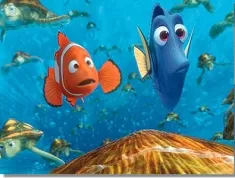 Finding Dory Games, Marlin and Dory Surprised Puzzle, Games-kids.com