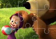 Masha And Bear Cartoon Full Hd Image Wallpaper For Masha