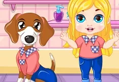 Dress Up Games, Matching Baby and Puppy Outfit, Games-kids.com