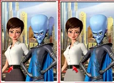 Differences Games, Megamind 6 Differences, Games-kids.com