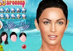 Celebrities Games, Megan Fox Makeover, Games-kids.com