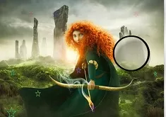 Brave Games, Merida Hidden Stars, Games-kids.com