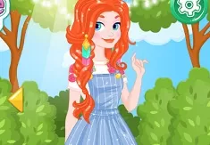 Brave Games, Merida Overalls Style, Games-kids.com