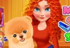 Brave Games, Merida Pet Care Saloon, Games-kids.com