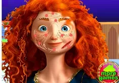 Brave Games, Merida Skin Treatment, Games-kids.com