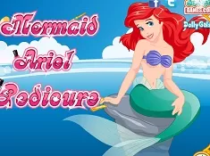 Little Mermaid Games, Mermaid Ariel Pedicure, Games-kids.com