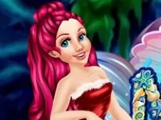 Little Mermaid Games, Mermaid Christmas, Games-kids.com