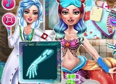 Mermaid Games, Mermaid Doctor, Games-kids.com