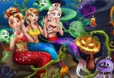 Princess Games, Mermaid Haunted House, Games-kids.com