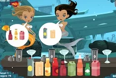 Mermaid Games, Mermaid Juice Bar, Games-kids.com