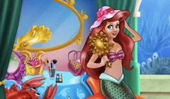 Little Mermaid Games, Mermaid Makeup Room, Games-kids.com