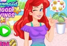 Little Mermaid Games, Mermaid Mood Swings, Games-kids.com