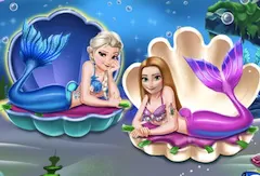 Frozen  Games, Mermaid Princess Dress Up, Games-kids.com