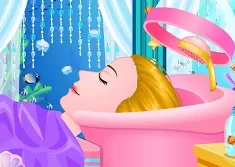 Hairstyle games, Mermaid Princess Hair Salon, Games-kids.com