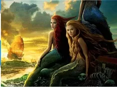 Pirates of the Caribbean Games, Mermaids of the Caribbean Puzzle, Games-kids.com