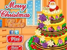 Merry Christmas Cake Decoration Christmas Games