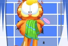 Garfield Games, Messy Garfield, Games-kids.com