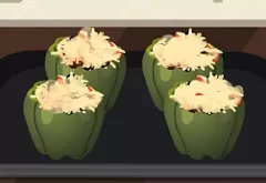 Cooking Games, Easy to Cook Mexican Stuffed Peppers, Games-kids.com