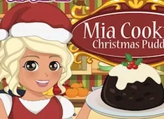 Cooking Games, Mia Cooking Christmas Pudding, Games-kids.com