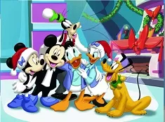 Mickey Mouse Clubhouse Games, Mickey Mouse Clubhouse Christmas Puzzle, Games-kids.com