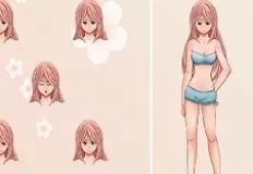 Girl Games, Miho Anime Style Dress Up, Games-kids.com