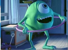 Monster University Games, Mike Wazowski Puzzle, Games-kids.com