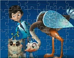 Miles From Tomorrowland Games, Miles Playing with Merc Puzzle, Games-kids.com